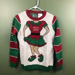 Sexy Elf Ugly Christmas Sweater